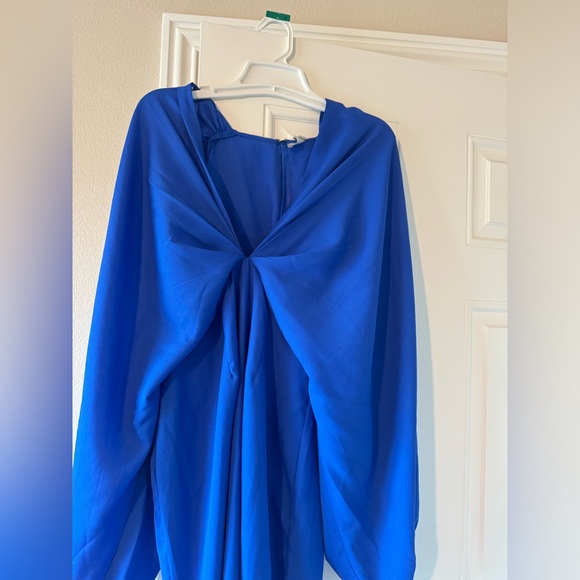 ASOS Balloon Sleeve Column Maxi Dress - Picture 5 of 7